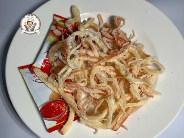 Khô mực xé sợi